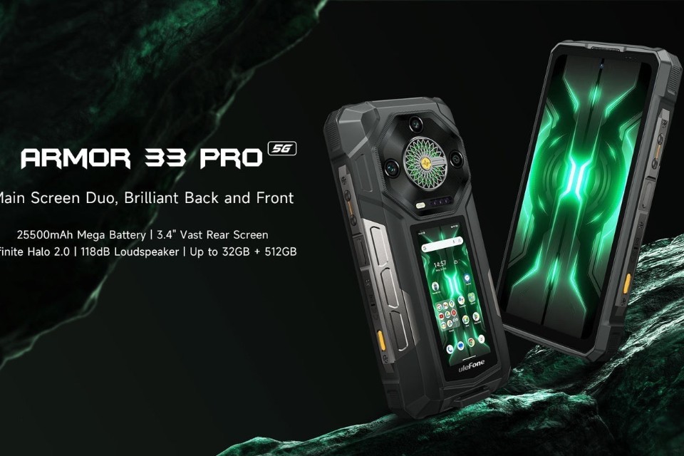 Ulefone ra mắt Armor 33 Series và Armor 29 Ultra: Điện thoại siêu bền pin "khủng long" lên tới 25.500mAh